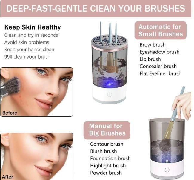 Electric Make Up Brush Cleaner